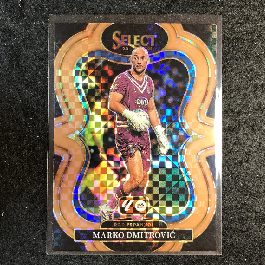 2025-26 Select La Liga MARKO DMITROVIC Mezzanine Bronze Checker 54/99 #178