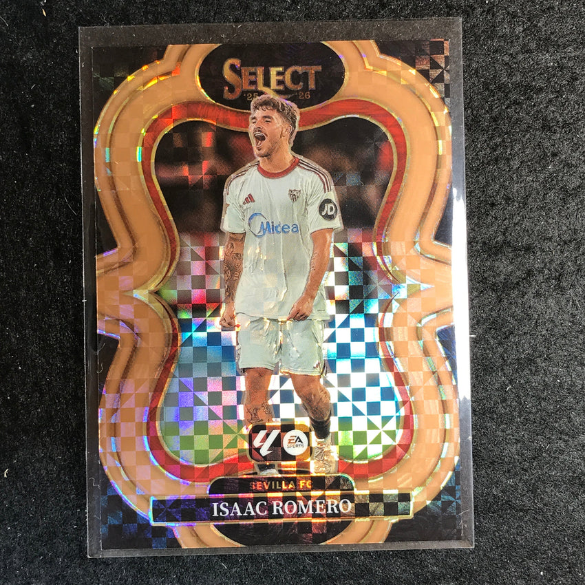 2025-26 Select La Liga ISAAC ROMERO Mezzanine Bronze Checker 16/99 #189