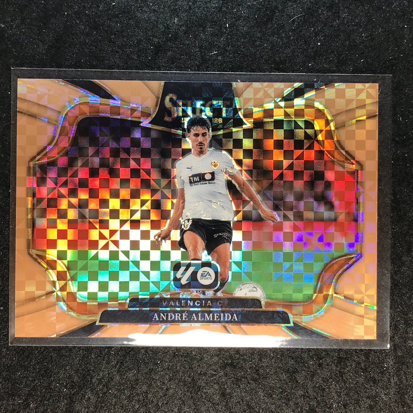 2025-26 Select La Liga ANDRE ALMEIDA Field Level Bronze Checker 85/99 #205