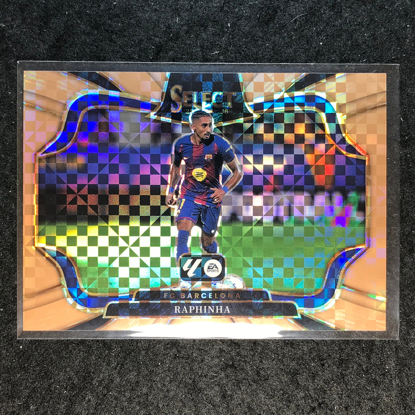 2025-26 Select La Liga RAPHINHA Field Level Bronze Checker 61/99 #207