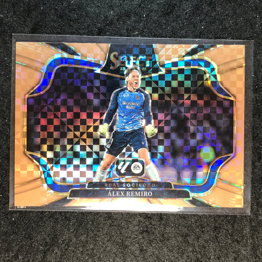 2025-26 Select La Liga ALEX REMIRO Field Level Bronze Checker 69/99 #208