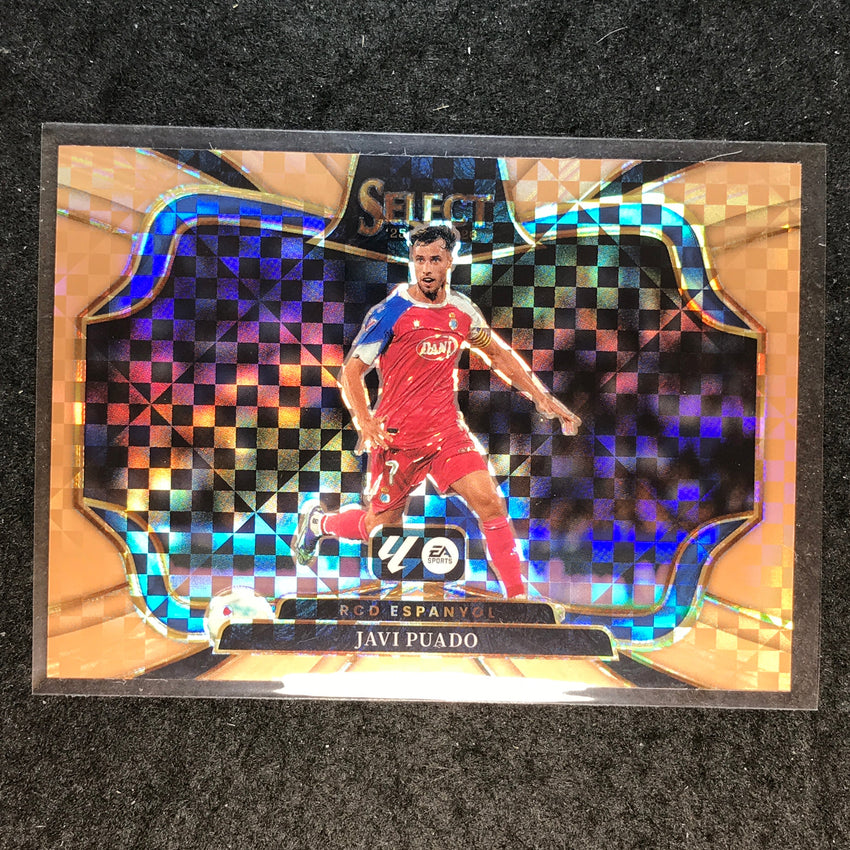 2025-26 Select La Liga JAVI PUADO Field Level Bronze Checker 39/99 #214