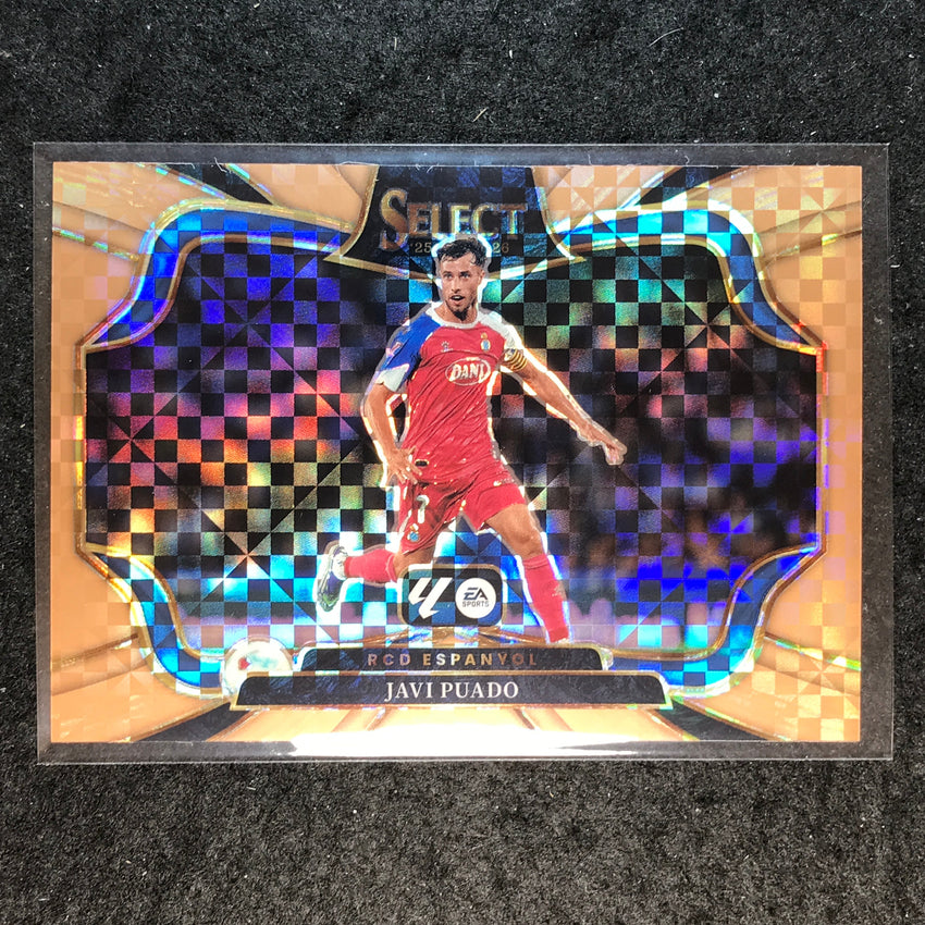 2025-26 Select La Liga JAVI PUADO Field Level Bronze Checker 90/99 #214