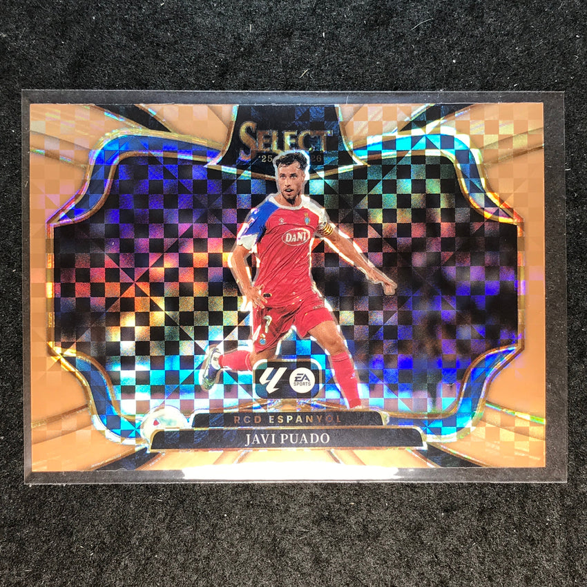 2025-26 Select La Liga JAVI PUADO Field Level Bronze Checker 23/99 #214