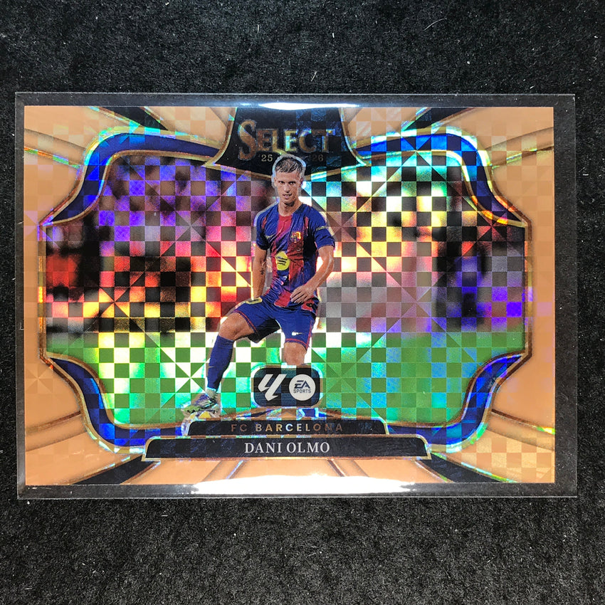 2025-26 Select La Liga DANI OLMO Field Level Bronze Checker 42/99 #248