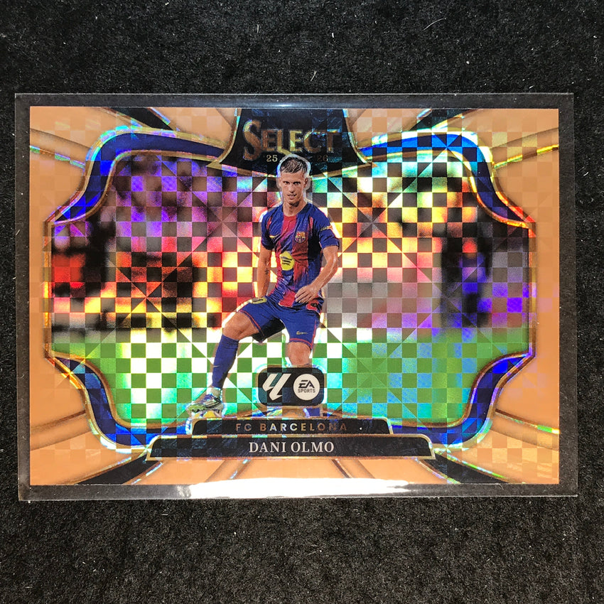 2025-26 Select La Liga DANI OLMO Field Level Bronze Checker 85/99 #248