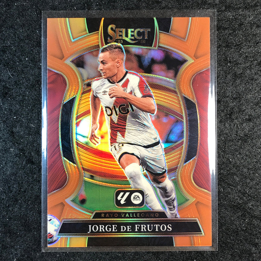 2025-26 Select La Liga JORGE DE FRUTOS Terrace Orange 22/75 #39