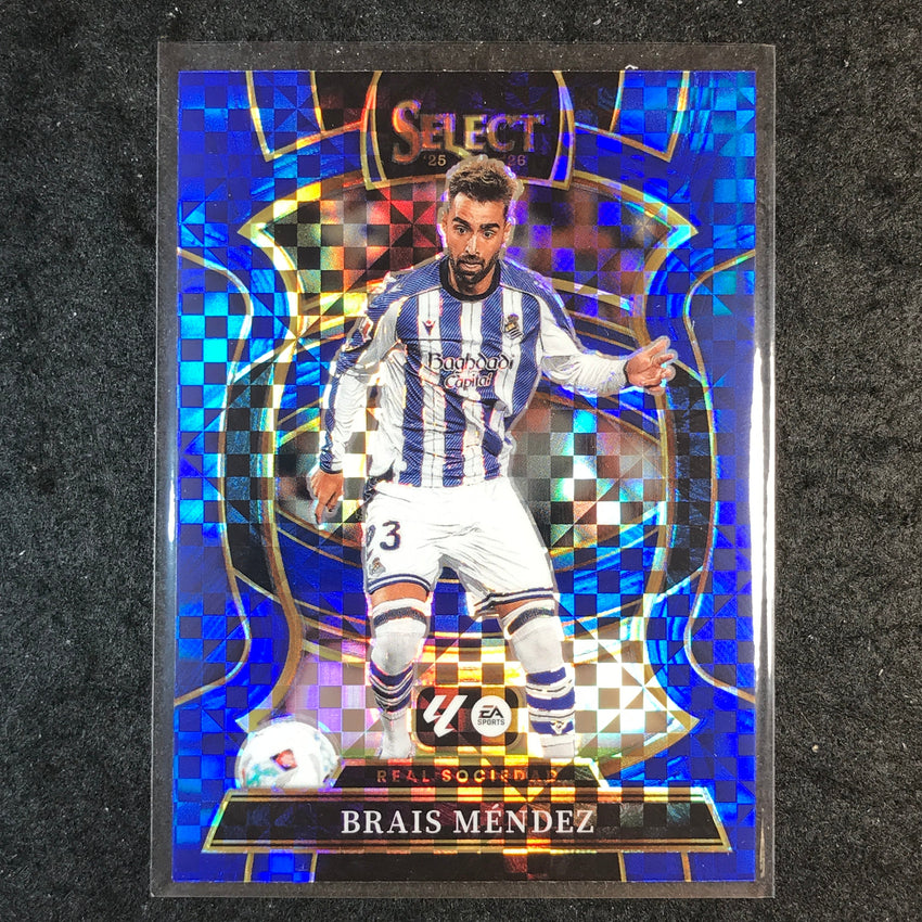 2025-26 Select La Liga BRAIS MENDEZ Terrace Blue Checker #53