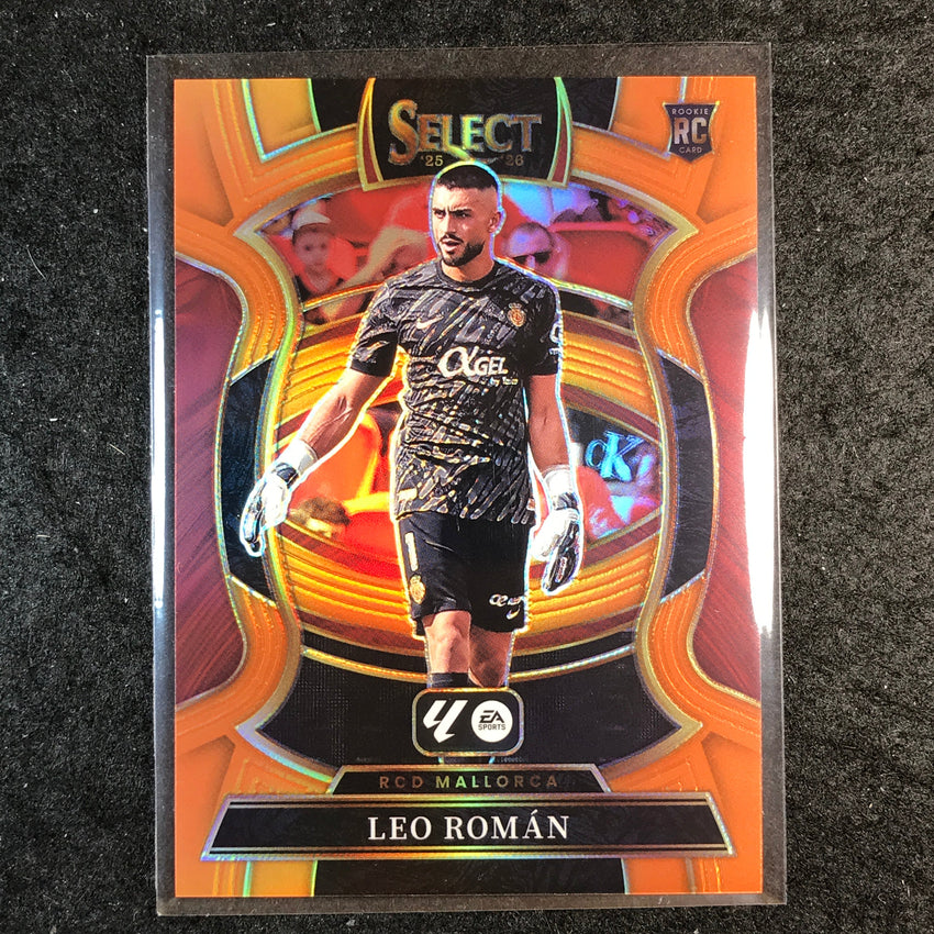 2025-26 Select La Liga LEO ROMAN Rookie Terrace Orange 43/75 #49