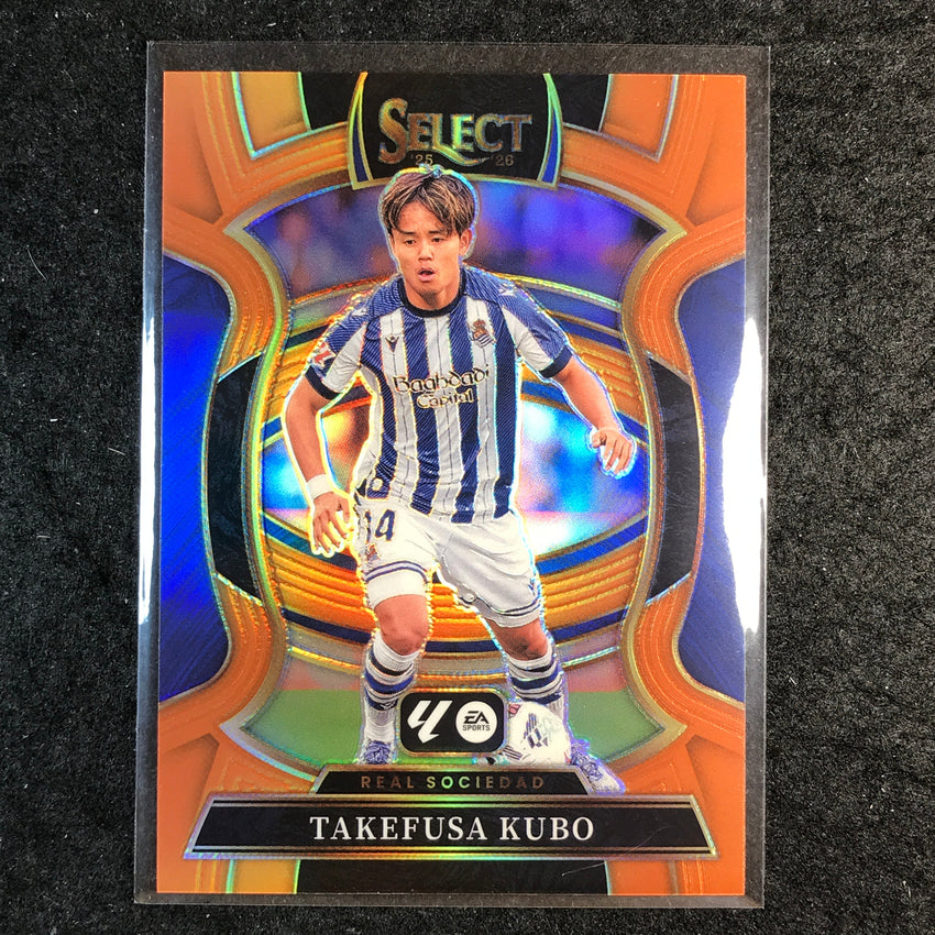 2025-26 Select La Liga TAKEFUSA KUBO Terrace Orange 47/75 #54