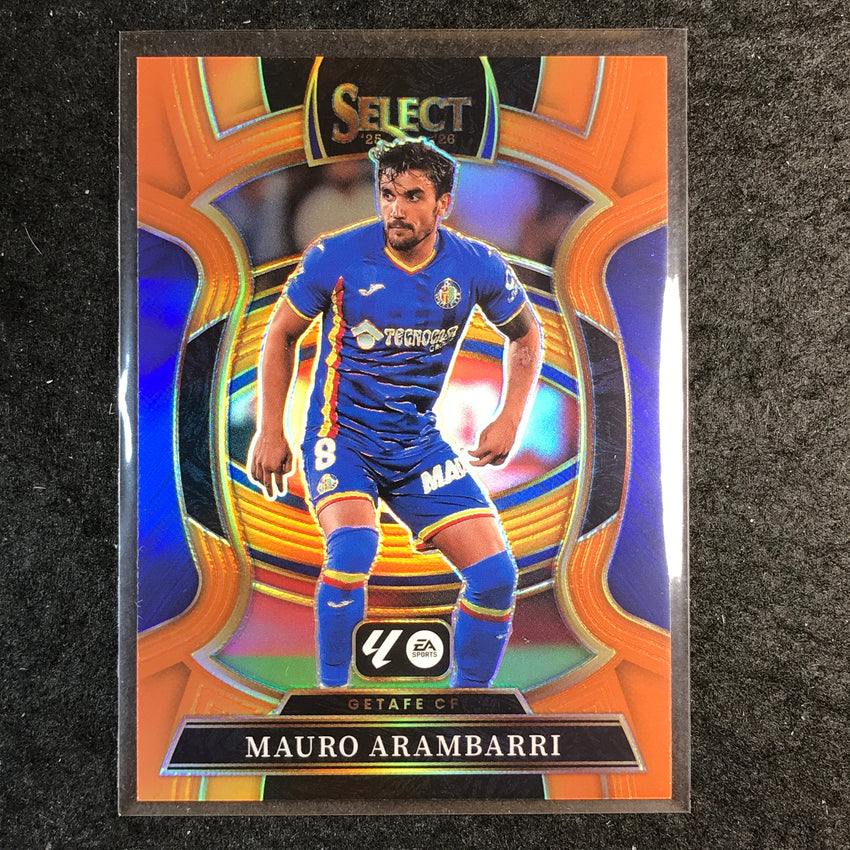 2025-26 Select La Liga MAURO ARAMBARRI Terrace Orange 32/75 #63