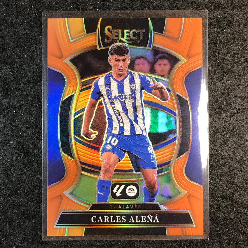 2025-26 Select La Liga CARLES ALENA Terrace Orange 62/75 #72