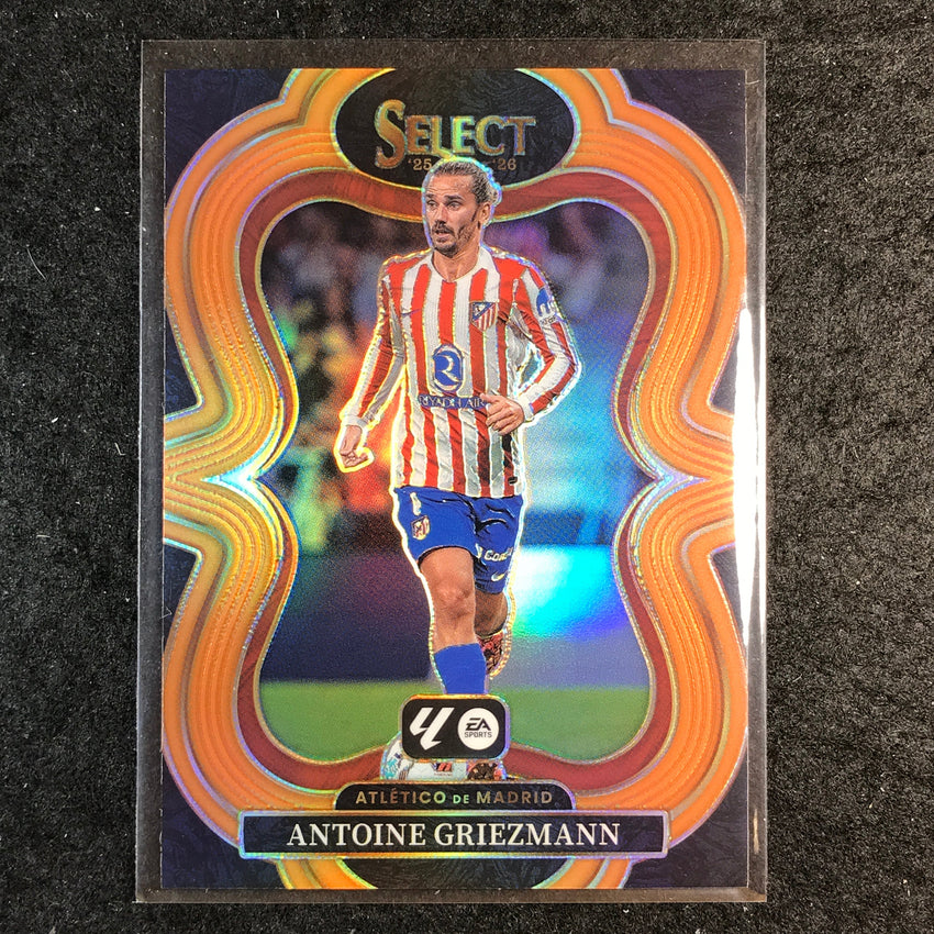 2025-26 Select La Liga ANTOINE GRIEZMANN Mezzanine Orange 4/75 #121
