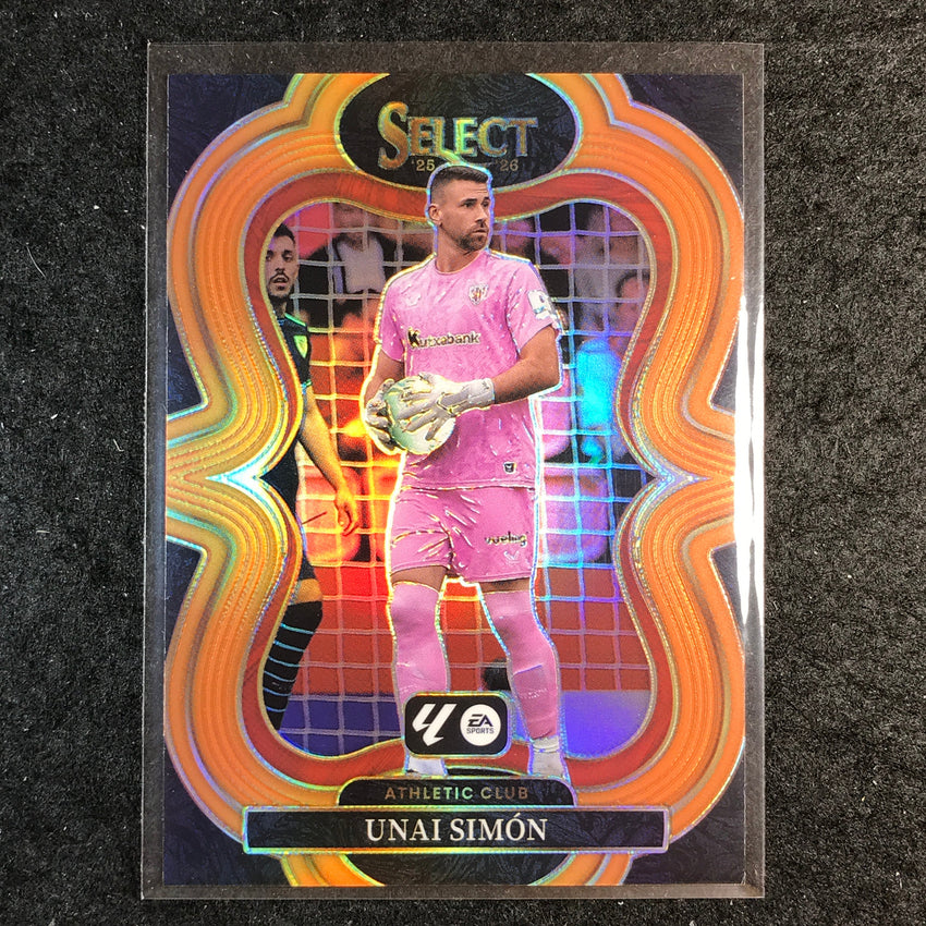 2025-26 Select La Liga UNAI SIMON Mezzanine Orange 36/75 #133