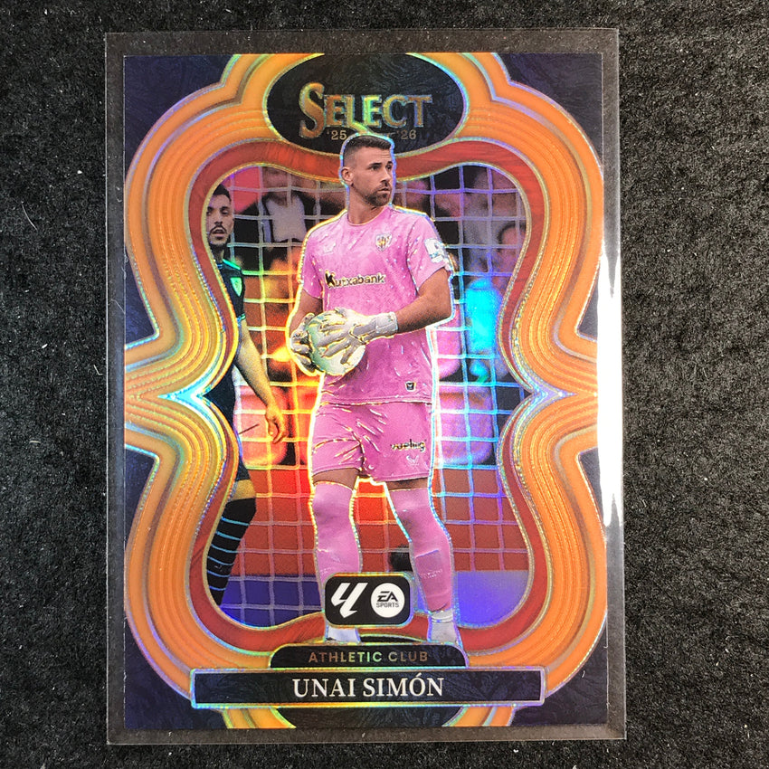 2025-26 Select La Liga UNAI SIMON Mezzanine Orange 29/75 #133