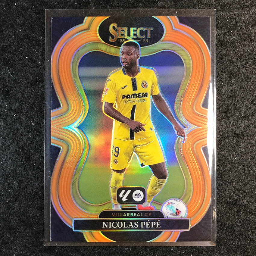 2025-26 Select La Liga NICOLAS PEPE Mezzanine Orange 31/75 #139