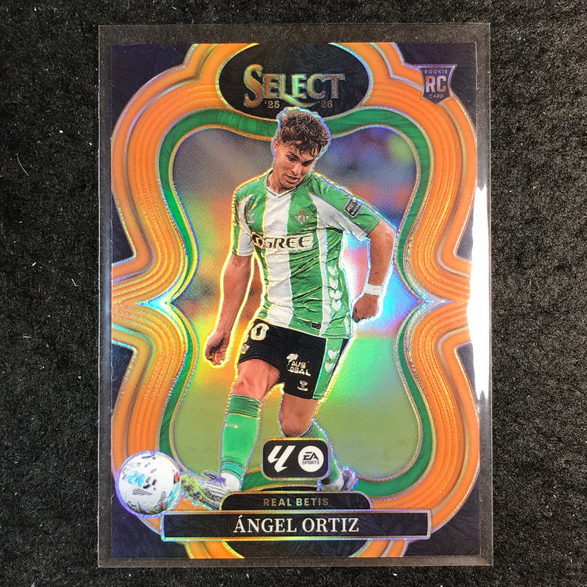 2025-26 Select La Liga ANGEL ORTIZ Rookie Mezzanine Orange 43/75 #147