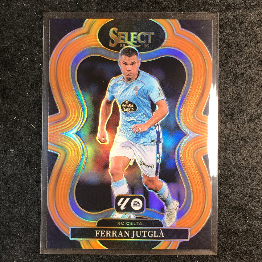 2025-26 Select La Liga FERRAN JUTGLA Mezzanine Orange 9/75 #150