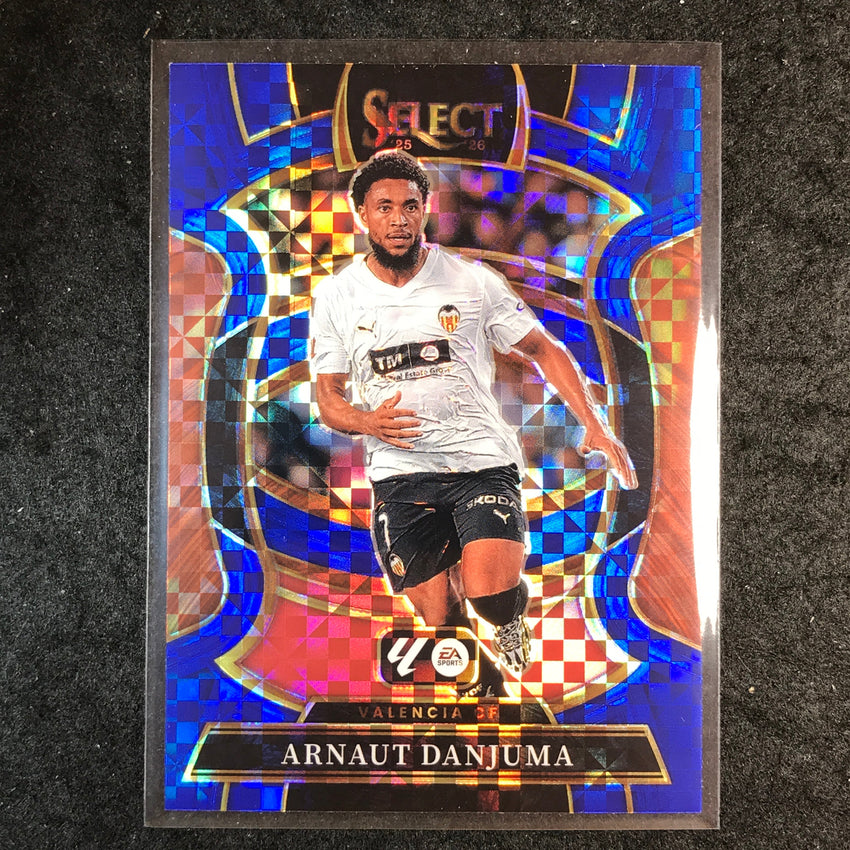 2025-26 Select La Liga ARNAUT DANJUMA Terrace Blue Checker #59