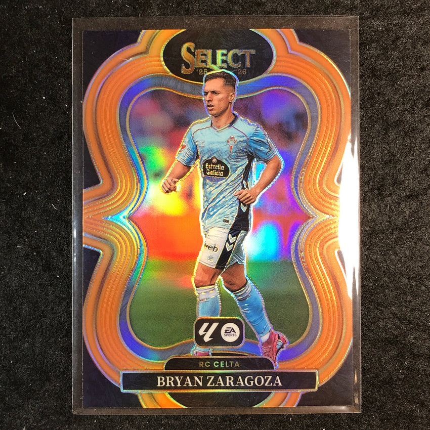 2025-26 Select La Liga BRYAN ZARAGOZA Mezzanine Orange 21/75 #151