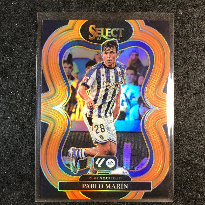 2025-26 Select La Liga PABLO MARIN Mezzanine Orange 57/75 #168