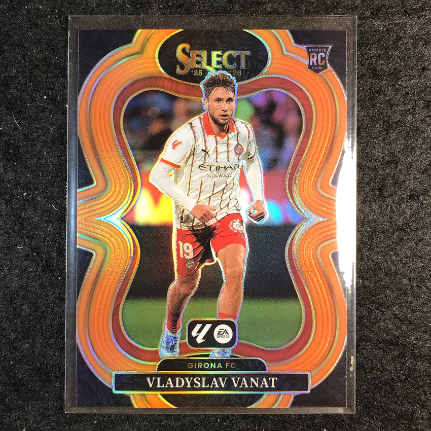 2025-26 Select La Liga VLADYSLAV VANAT Rookie Mezzanine Orange 65/75 #185