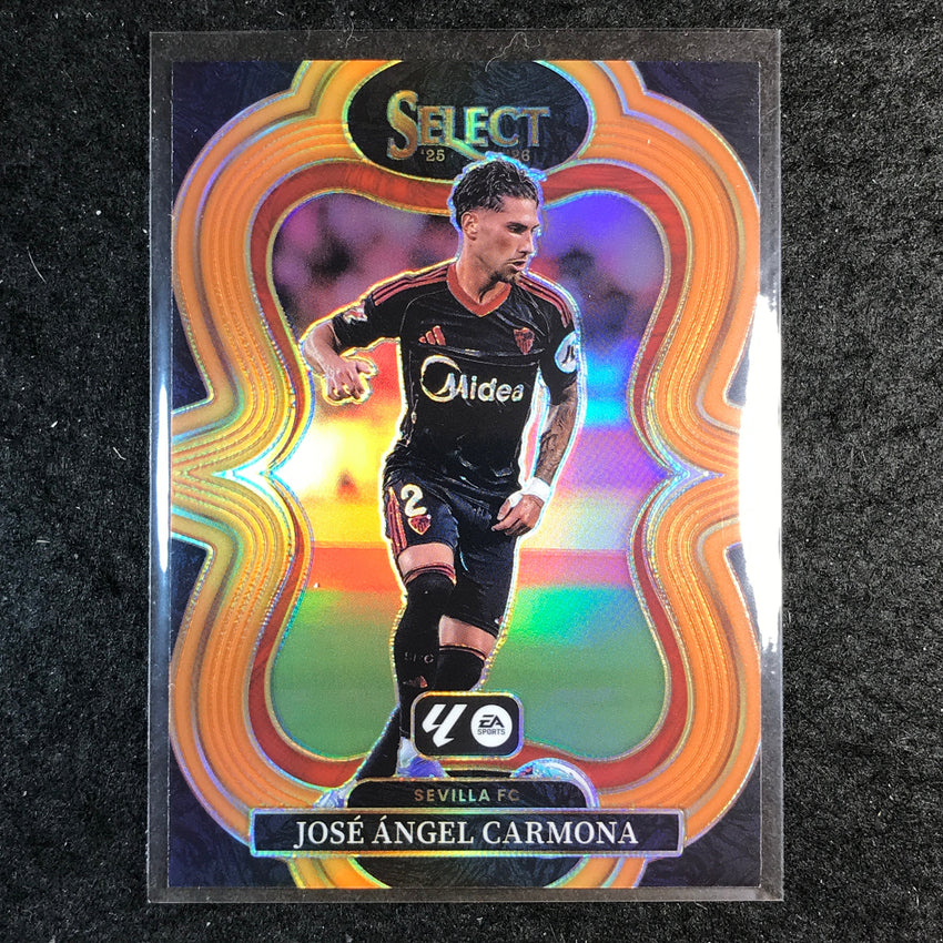 2025-26 Select La Liga JOSE ANGEL CARMONA Mezzanine Orange 21/75 #191