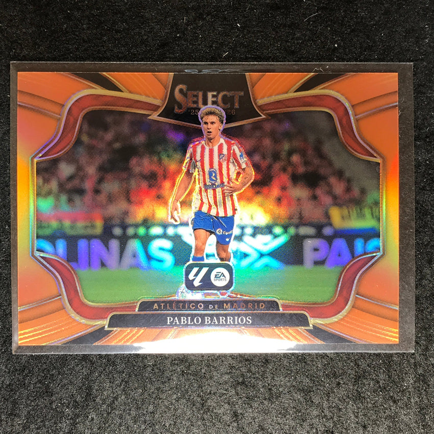 2025-26 Select La Liga PABLO BARRIOS Field Level Orange 11/75 #213
