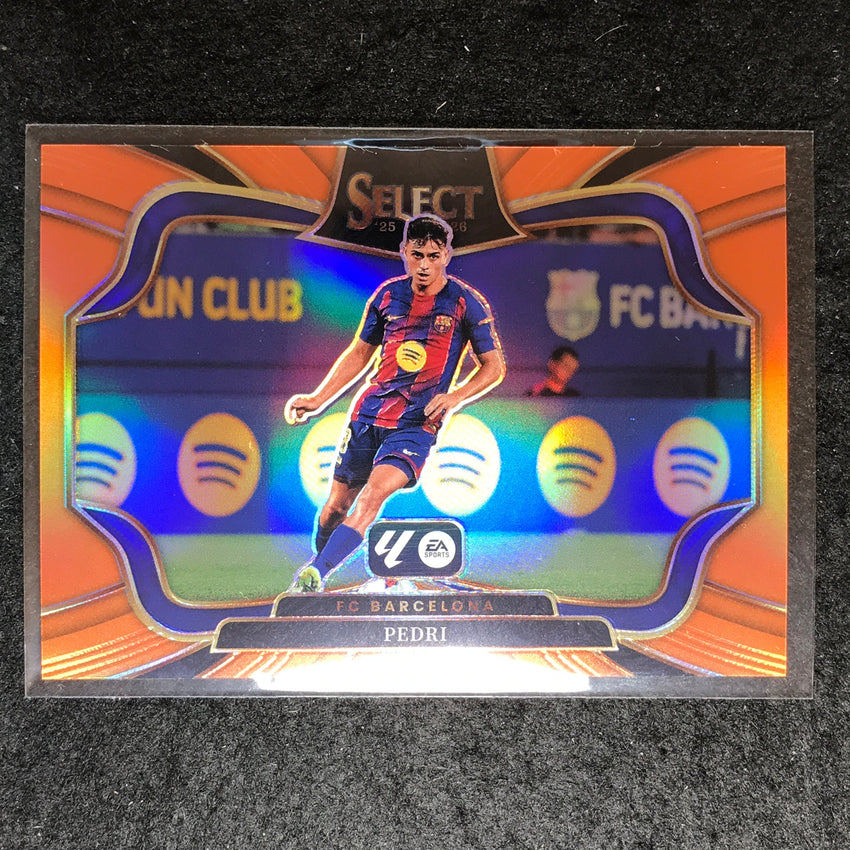2025-26 Select La Liga PEDRI Field Level Orange 27/75 #216