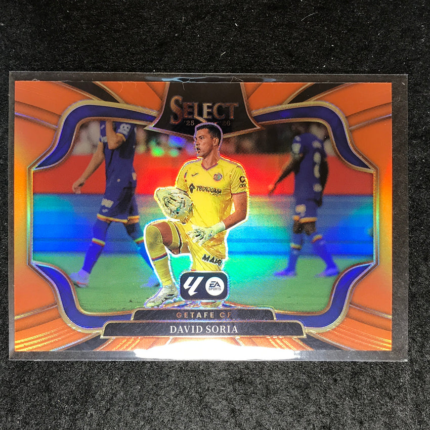 2025-26 Select La Liga DAVID SORIA Field Level Orange 25/75 #221