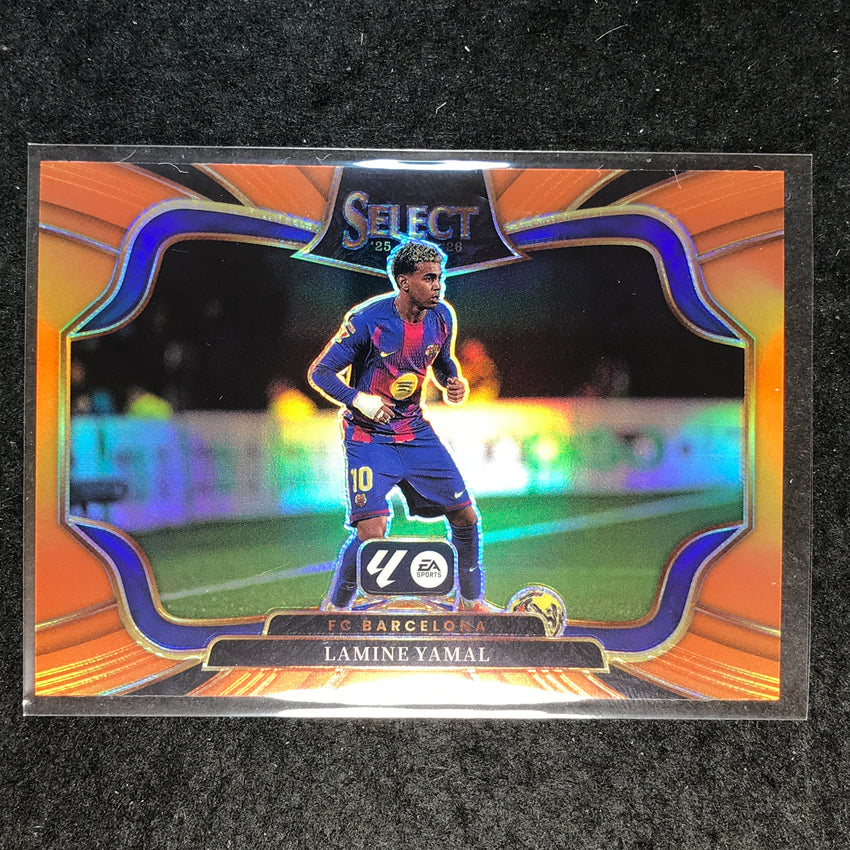 2025-26 Select La Liga LAMINE YAMAL Field Level Orange 56/75 #237
