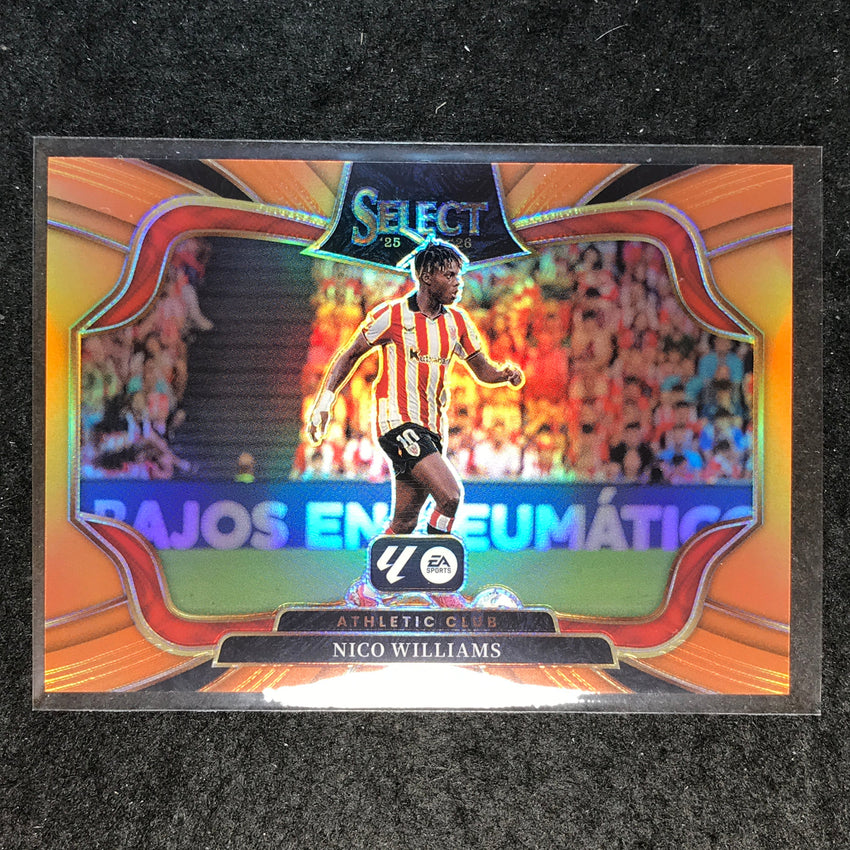 2025-26 Select La Liga NICO WILLIAMS Field Level Orange 30/75 #241