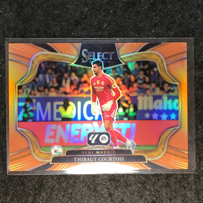 2025-26 Select La Liga THIBAUT COURTOIS Field Level Orange 74/75 #244
