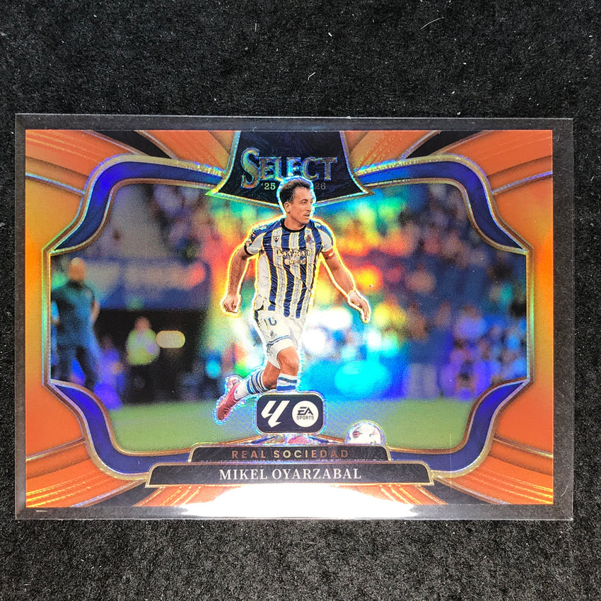 2025-26 Select La Liga MIKEL OYARZABAL Field Level Orange 58/75 #247
