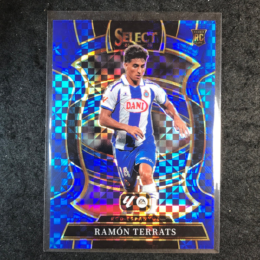 2025-26 Select La Liga RAMON TERRATS Rookie Terrace Blue Checker #70
