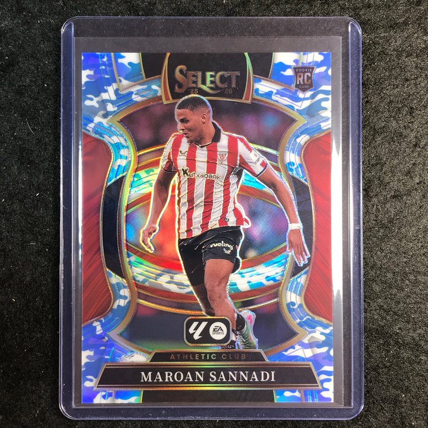 2025-26 Select La Liga MAROAN SANNADI Rookie Terrace Winter Camo 3/30 #17