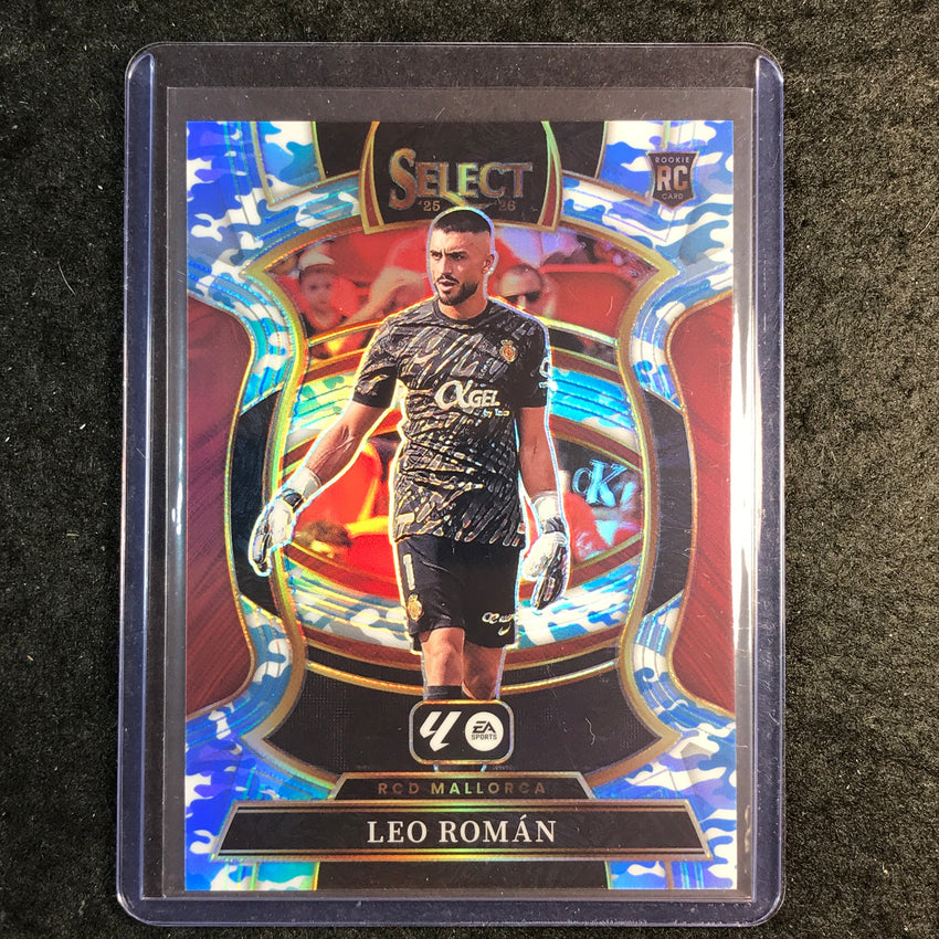2025-26 Select La Liga LEO ROMAN Rookie Terrace Winter Camo 2/30 #49