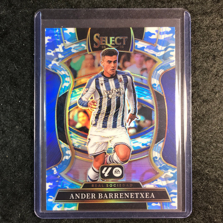 2025-26 Select La Liga ANDER BARRENETXEA Terrace Winter Camo 12/30 #55