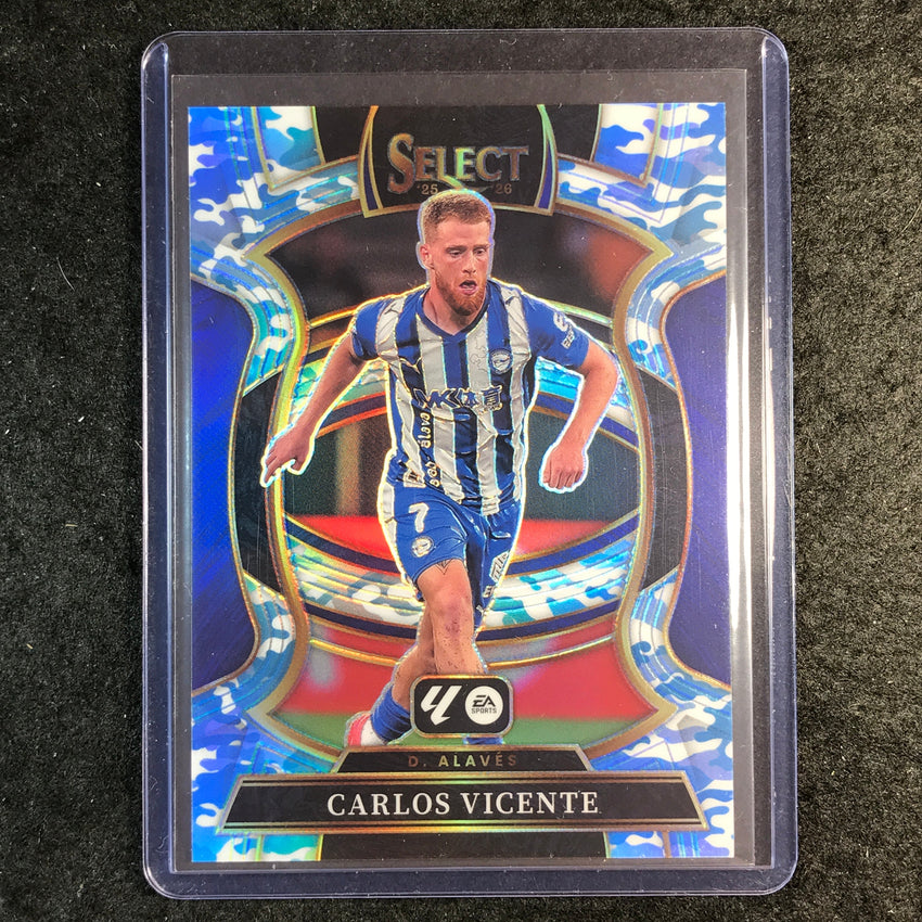 2025-26 Select La Liga CARLOS VICENTE Terrace Winter Camo 3/30 #73