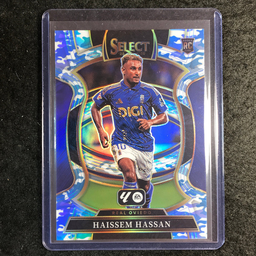 2025-26 Select La Liga HAISEEM HASSAN Rookie Terrace Winter Camo 11/30 #98