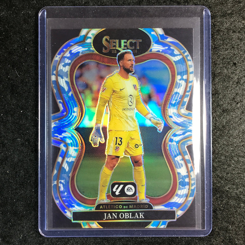 2025-26 Select La Liga JAN OBLAK Mezzanine Winter Camo 19/30 #127