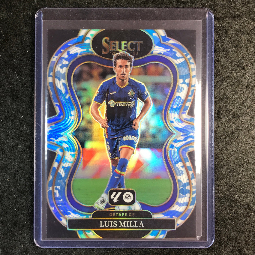 2025-26 Select La Liga LUIS MILLA Mezzanine Winter Camo 21/30 #176