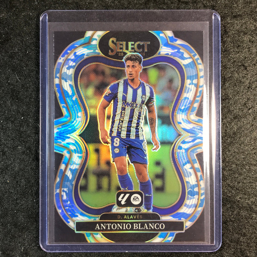 2025-26 Select La Liga ANTONIO BLANCO Mezzanine Winter Camo 6/30 #182