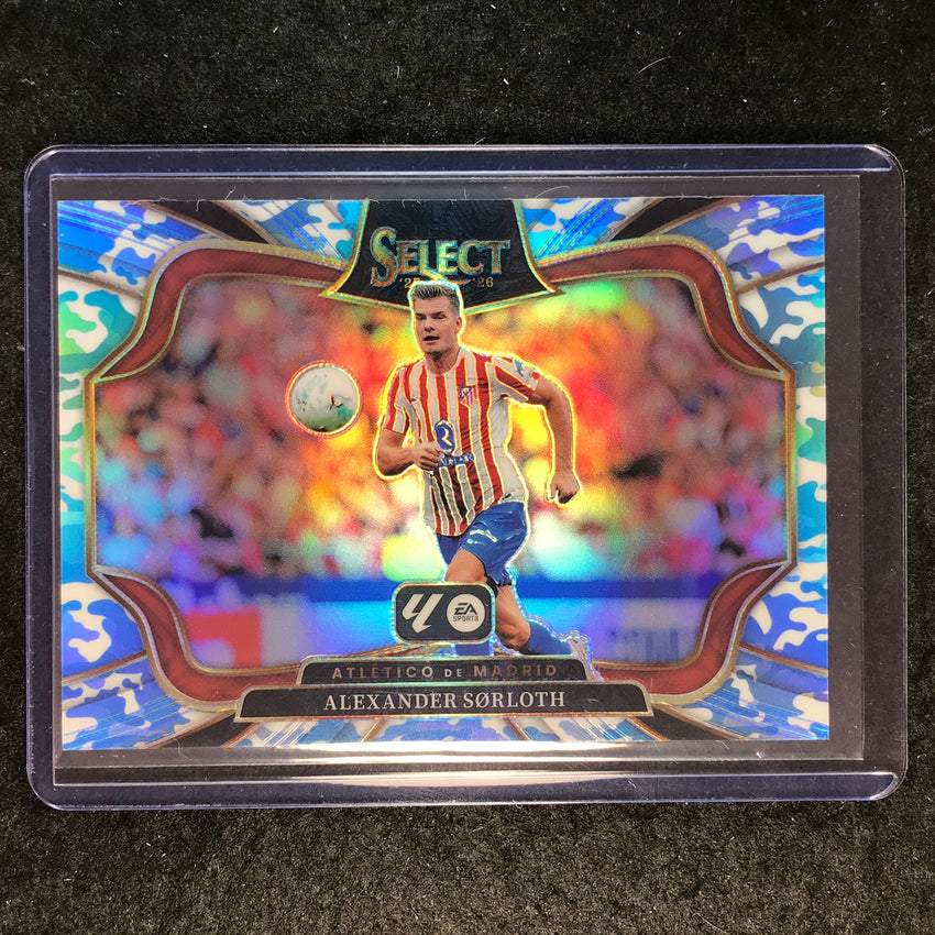 2025-26 Select La Liga ALEXANDER SORLOTH Field Level Winter Camo 18/30 #222
