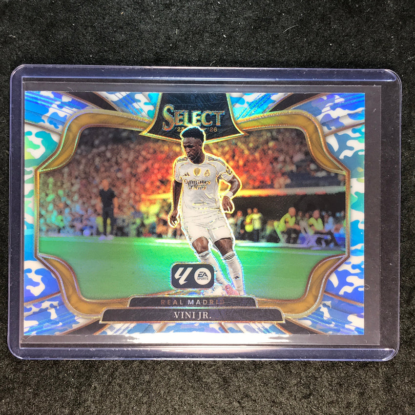 2025-26 Select La Liga VINI JR. Field Level Winter Camo 21/30 #233