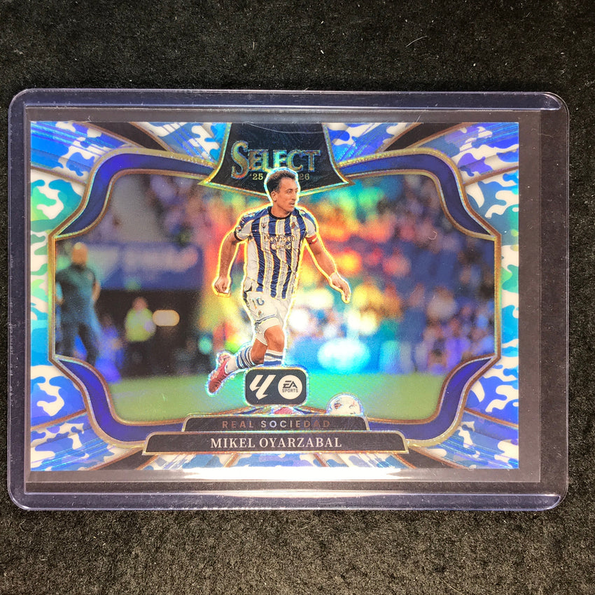 2025-26 Select La Liga MIKEL OYARZABAL Field Level Winter Camo 5/30 #247