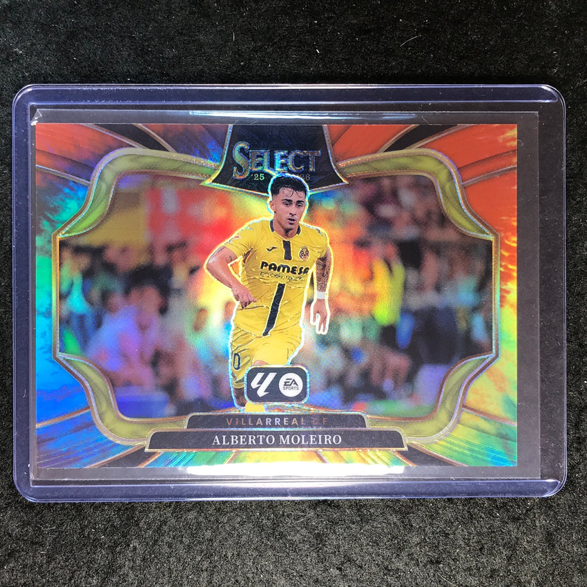 2025-26 Select La Liga ALBERTO MOLEIRO Field Level Tie-Dye 3/25 #202