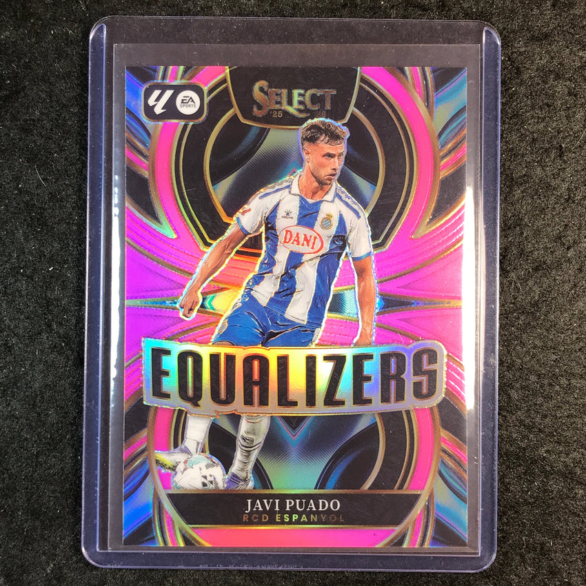 2025-26 Select La Liga JAVI PUADO Equalizers Pink 13/25 #12