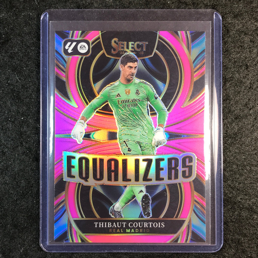 2025-26 Select La Liga THIBAUT COURTOIS Equalizers Pink 21/25 #25