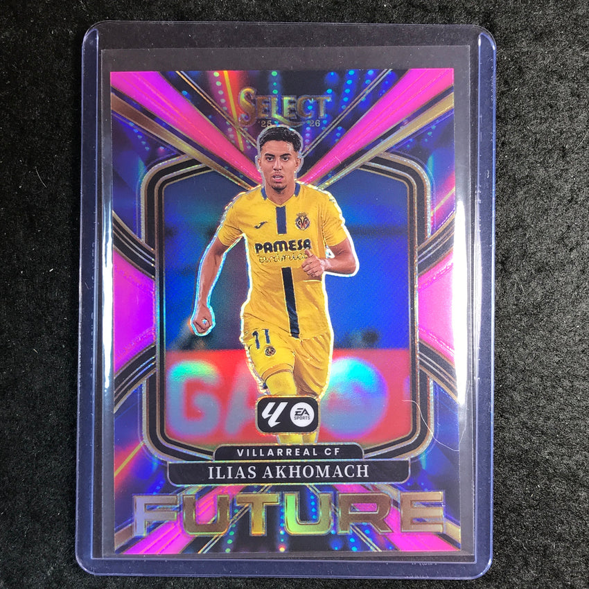 2025-26 Select La Liga ILIAS AKHOMACH Select Future Pink 2/25 #2